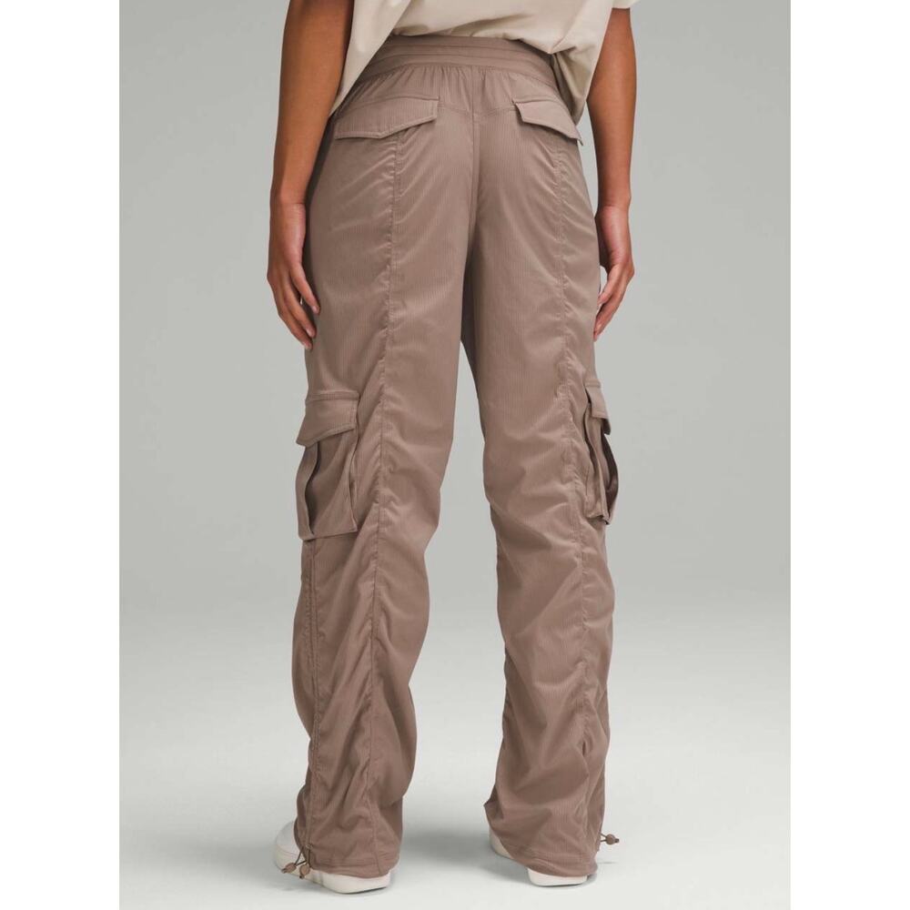 Lululemon Dance Studio Relaxed-Fit Mid-Rise Cargo Pant Taupetastic XL Athletic - Picture 3 of 12